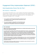 Engagement Policy Implementation Statement 2025
